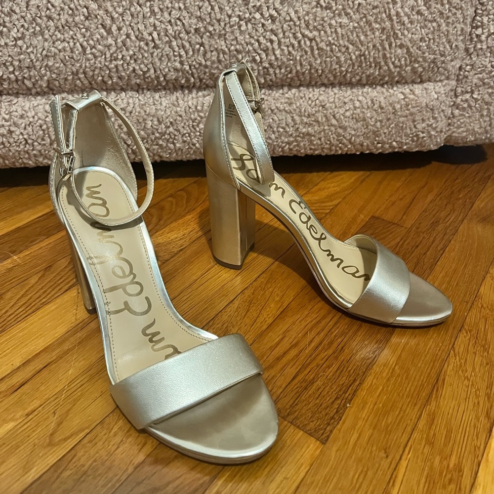 Sam Edelman gold heels